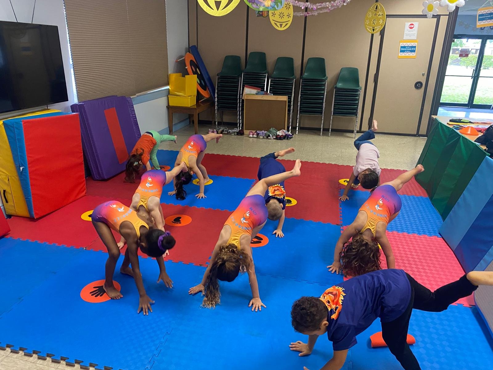 Mobile gymnastics program for kids in Boca Raton, South Florida