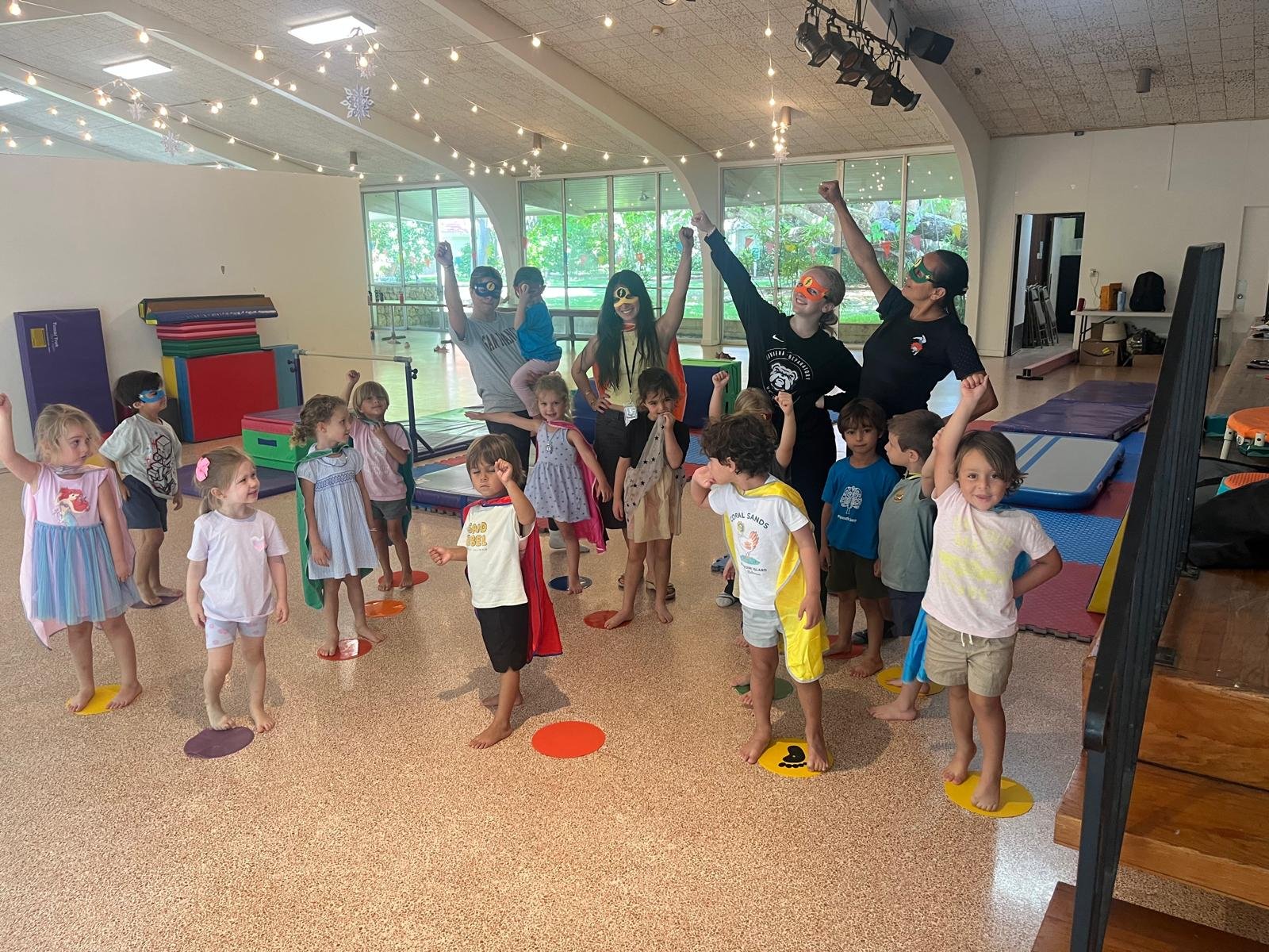 Mobile gymnastics program for kids in Coral Gables
